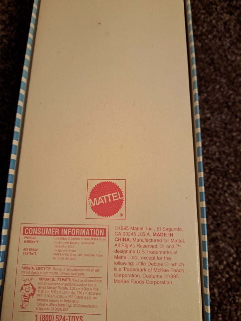 NIB Vintage Little Debbie Barbie Collector's Edition Series II doll - Picture 2 of 6